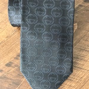 Gucci Accessories - Gucci Black Silk Neck Tie Gucci Accessories - Gucci Black Silk Neck Tie